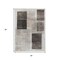 Homeroots 3' X 5' Ivory And Black Geometric Washable Indoor Outdoor Area Rug 631933 - alternate 2