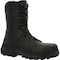 Rocky Code Red:  Rescue, Women's 8 in Composite Toe Fire Boot, Black, 10, M, RKD0091 RKD0091 - alternate 1