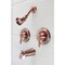 Kingston Brass Double-Handle Pressure Balanced Tub and Shower Faucet, Antique Copper KB666ALAC - alternate 2