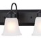 Boston Harbor VANITY LIGHT 3LT MBLK/FWG 24IN OG24016 - alternate 3