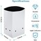 Ipower 50-Pack 5 Gallon Black-and-White Material Grow Bags, 50PK GLGROWBAGFILM5X50 - alternate 2