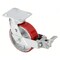Zoro Select Plate Caster, Swivel, Polyurethane, 7 1/2"H P25S-UY060KP-14-WK-DL-001 - alternate 2