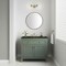 James Martin Vanities Chicago 36" Single Vanity, Smokey Celadon, w/ 3 CM Phantome Eclos Top 503-V36-SC-3PHT - alternate 2