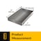 Brixwell 16in x 10in Deep Standard Counter Top Deal Tray Brushed Stainless Steel DTCT1610B - alternate 2