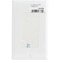Amerelle PRO 1-Gang Stamped Steel Rocker Decorator Wall Plate Smooth White C981RW - alternate 1