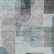 Homeroots 3' X 5' Teal Blue Gray And Charcoal Abstract Washable Indoor Outdoor Area Rug 604384 - alternate 2