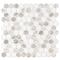 Msi Angora Tibi Sample Polished Marble Mosaic Floor And Wall Tile ZOR-MD-0575-SAM - alternate 2