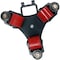 Pake Handling Tools Rotating Machine Dolly, 4400 lb., Steel, 3 Rollers with low-profile bolt design PAKRM-RTT20 - alternate 2