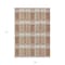 Homeroots 9' X 12' Copper Gold And Gray Plaid Washable Indoor Outdoor Area Rug 597587 - alternate 4