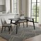 Homeroots 71" Black Wood Dining Table 631293 - alternate 2