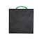 Mytee Products 18in x 18in x 3in Square Outrigger Pads w/ Rope Handle - High-Density, Black, 2PK ORP-181830x2 - alternate 1
