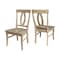 Whitewood Industries Set of Two Verona Dining Chairs, Honey C97-170P - alternate 3