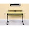 Homeroots 47" Yellow and Black Computer Desk 491457 - alternate 2