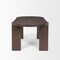 Homeroots 91" Brown Solid Wood Oval Dining Table 604021 - alternate 2