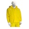Xpose Safety Heavy Duty Yellow Rain Suit 3pc, 48in, PVC .35mm, Waterproof, Detachable Hood, 3XL YRS-3XL-X - alternate 2