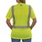 Ergodyne Hi-Vis Shirt, 2XL, Lime, Short Sleeve 22076 - alternate 2