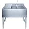 Amgood Bar Sink, Stainless Steel, 18 3/4 in W x 36 in L x 33 in H SINK BAR S2C-101410-L-F-Z - alternate 2