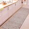 Jonathan Y Petunia Distressed All-Over Floral Border Non-Slip Machine-Washable Beige/Cream 2ft x 8ft Runner Rug PTN102E-28 - alternate 2