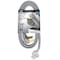 Powerzone Power Supply Range Cord, 6 8 AWG Cable, 6 ft L, 50 A, 250 V, Gray RD628106L - alternate 1