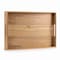 Happimess Soren 17 In. W Handcrafted Large Acacia Wood Rectangular Breakfast Tray with Handles, Natural TRY5000A - alternate 1