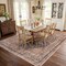 World Rug Gallery Black Traditional Flat Pile Rug - Washable and Pet Friendly, Non-Slip Surface 7 ft 7 in x 9 ft 6 in WR171BLACK8X10 - alternate 2