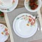 Gibson Ultra Blooming Rose 12 Piece Tempered Opal Glass Dinnerware Set 97246.12 - alternate 2