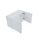 Cambridge Radiance 30in.Wx12in.Dx18in.H Ready to Assemble Slab Wall Bridge Kitchen Cabinet in White Gloss SA-W3018-WG-KIT - alternate 2