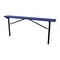 Leisure Craft Bench w/o Back, Ingroud Mount, 8ft., Navy B8XPIG-NAVY - alternate 1