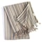 Homeroots Multi Colored Striped Design Turkish Beach Blanket 401825 - alternate 1