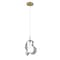 Euf Norah, Pendant, 13", Gold, Smoked Glass 50247-028 - alternate 1