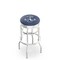 Holland Bar Stool Co 30" Chrome 2-Ring US Naval Academy NAVY Swivel Bar Stool, Accent Ring L7C3C30USNavA - alternate 1