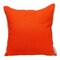 Homeroots 20" Orange Cotton Throw Pillow 529317 - alternate 2