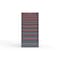 Strong Hold 10 drawer cabinet - (2x 2ft, 3x 3ft, 3x 5ft, 1x 7ft, 1x 9ft) - Red accents - Keyed Alike S3060-PPAAS-1001DS - alternate 1