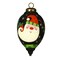 Homeroots Santa in Holiday Lights Hand Painted Mouth Blown Glass Ornament 477461 - alternate 2
