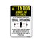 Signmission PSA, Laundry Mat Customers Practice Social Distancing, 14in X 10in Decal, OS-NS-D-1014-25362 OS-NS-D-1014-25362 - alternate 1