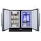 Summit 36in Wide Built-In Refrigerator-Freezer FFRF36 - alternate 2