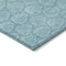 Homeroots 9' X 12' Teal Blue And Navy Blue Geometric Washable Indoor Outdoor Area Rug 613594 - alternate 2