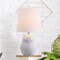 Jonathan Y Hoot 20.5" Ceramic Mini LED Table Lamp, White Owl JYL1026A - alternate 3