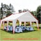 King Canopy Event Tent Replacement Cover, 20ftx20ft Event tent , White T2020ETW - alternate 2