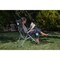 Picnic Time Family Of Brands Green Bay Packers - Outdoor Rocking Camp Chair, (Black) 805-01-175-124-2 - alternate 2