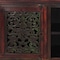 Homeroots 72in Brown Solid Wood Cabinet Enclosed Storage Distressed TV Stand 489547 - alternate 2