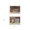 Homeroots Set Of Two Hot Bath or Clean Towels 1 White Framed Print Bathroom Wall Art, 2PK 406671 - alternate 2
