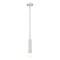 Z-Lite Stari 1-Light Pendant with Rod, 4.75 in W, Brushed Nickel 1956P-ROD-BN - alternate 2