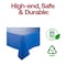 Smarty Had A Party 54 x 108 Navy Rectangular Disposable Plastic Tablecloths 96 Tablecloths, 96PK 813270-NV-CASE - alternate 2