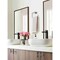 Amerock Carrione 2-1/2 in 64 mm Length Marble Black/Satin Nickel Cabinet Knob BP36647MBKG10 - alternate 2