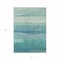 Homeroots 8' X 10' Turquoise Striped Washable Indoor Outdoor Area Rug 608154 - alternate 2