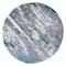 World Rug Gallery Distressed Abstract Watercolor Area Rug 8 ft Round Blue 928BLUE8RND - alternate 1