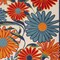 Homeroots 12' X 15' Ivory Blue And Orange Floral Indoor Outdoor Area Rug 545030 - alternate 2