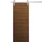 Sartodoors Modern Barn Door 18 x 80 inches, Ego 5000 Cognac Oak Veneer, 6.6FT Silver Rail Track Heavy Hardwar EGO5000BD-S-DKO-18 - alternate 1