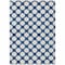 Homeroots 3' X 5' Navy Blue And Ivory Polka Dot Washable Indoor Outdoor Area Rug 595253 - alternate 2